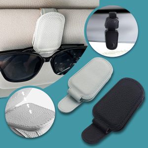 Solbrilleholder til bilsolskærm (2 stk) | MAGSUNS