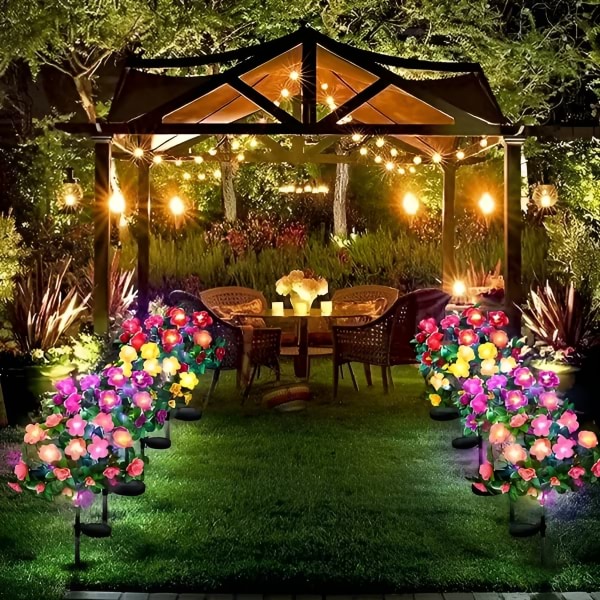 Trådløse solcellelamper