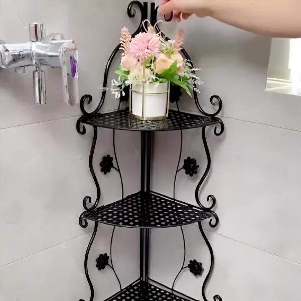 Nem montering SHELVIA hjørnehylde