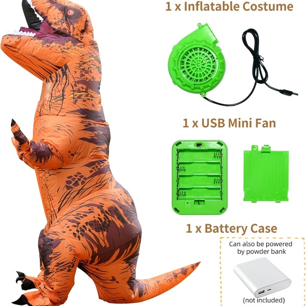 TREXCOS dinosaurkostume