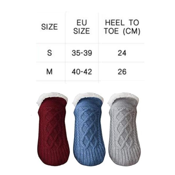 Fleece sokker farver